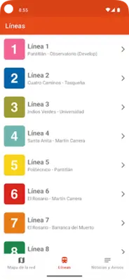 Metro CDMX android App screenshot 6